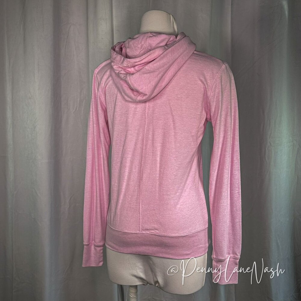 NIKE Just Do It Pullover Organic Cotton Hoodie In Pink - Picture 7 of 7